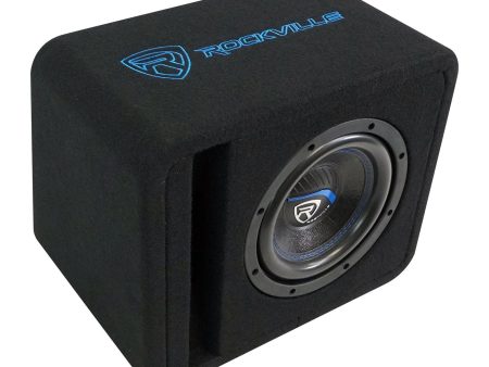 Rockville VS8K54 8  K5 800w Car Subwoofer in Vented Sub Enclosure Box - 4 Ohm Hot on Sale