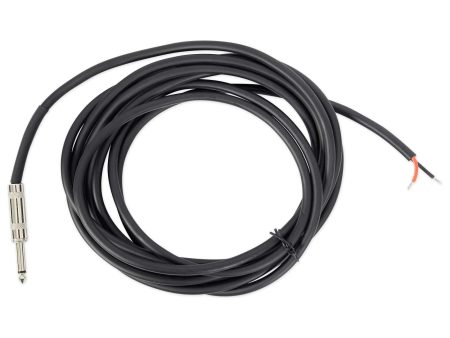 Rockville RTSBW15 15 Foot 1 4  TS to Bare Wire Speaker Cable,16 AWG,100% Copper For Sale