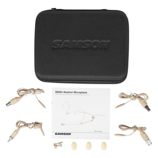 Samson DE60X Headset Microphone For SHURE PG1 Bodypack Transmitter For Sale