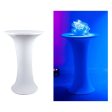 (4) Club Scene Highboy Tables w White Scrim+Carry Bag+DJ Facade+(2) Totem Stands Sale