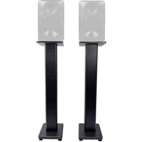 (2) Rockville 28  Studio Monitor Speaker Stands For Mackie MR824 Monitors Online Hot Sale