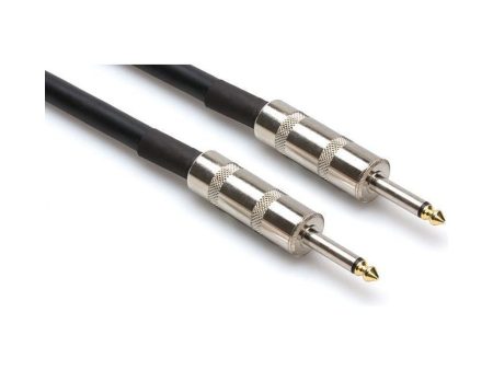 Hosa SKJ-420 20  Foot 14 AWG 1 4  TS to 1 4  TS Speaker Cable Sale