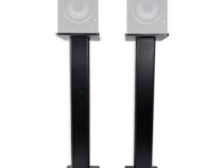 (2) Rockville 36” Studio Monitor Speaker Stands For Presonus Eris E4.5 Discount