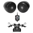 Rockville Motorcycle Bluetooth Audio System Handlebar Speakers For Honda CB300R For Cheap