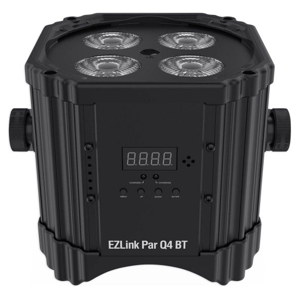 (6) Chauvet DJ Ezlink Par Q4 BT Wireless Bluetooth Wash Lights+(2) Moving Heads For Discount