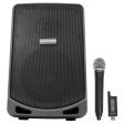 Samson 6  Portable Powered YouTube Karaoke Machine System w Mic+Laptop Stand Discount