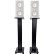 (2) Rockville 28  Studio Monitor Speaker Stands For Shape TWIN Monitors Hot on Sale