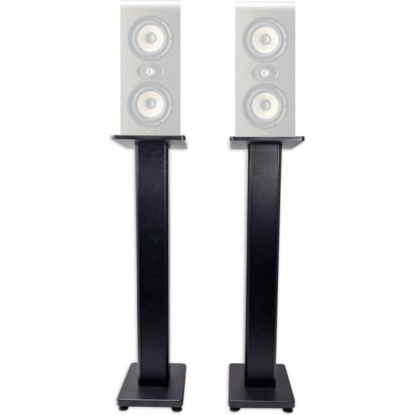 (2) Rockville 28  Studio Monitor Speaker Stands For Shape TWIN Monitors Hot on Sale