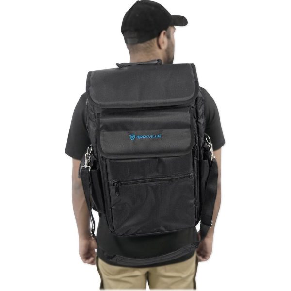 Rockville Carry Bag Backpack Case For Korg nanoKEYST Studio Keyboard Controller Sale