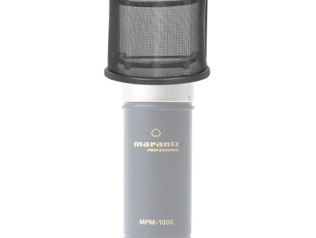 Rockville Pop Filter Curved Recording Microphone Windscreen for Marantz MPM-1000 on Sale