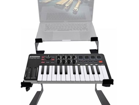 Samson Graphite M25 25-Key USB MIDI Keyboard Controller+Dual Shelf Studio Stand Discount