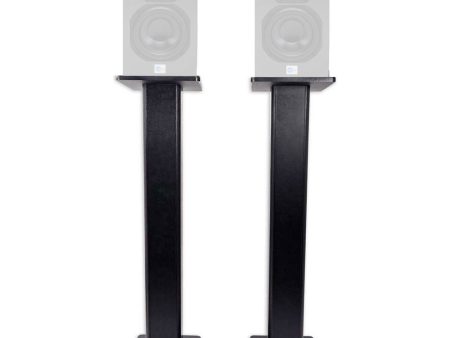 (2) Rockville 36” Studio Monitor Speaker Stands For Blue Sky SAT 6D Cheap