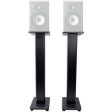 (2) Rockville 28  Studio Monitor Speaker Stands For Focal Shape 50 Monitors For Sale