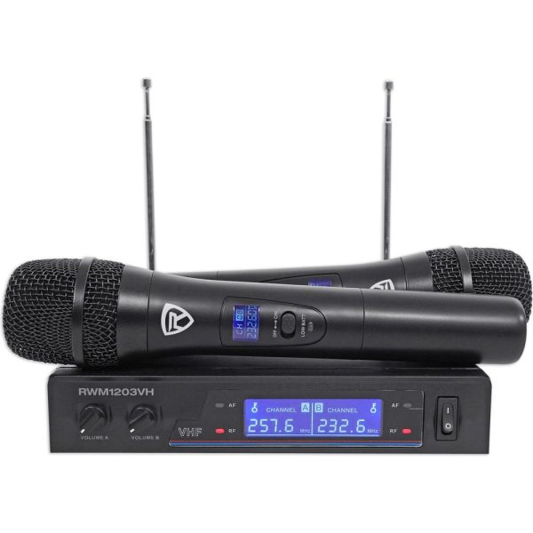 Rockville 12  Powered Karaoke Machine System w LED s+(2) Wireless Microphones Online now