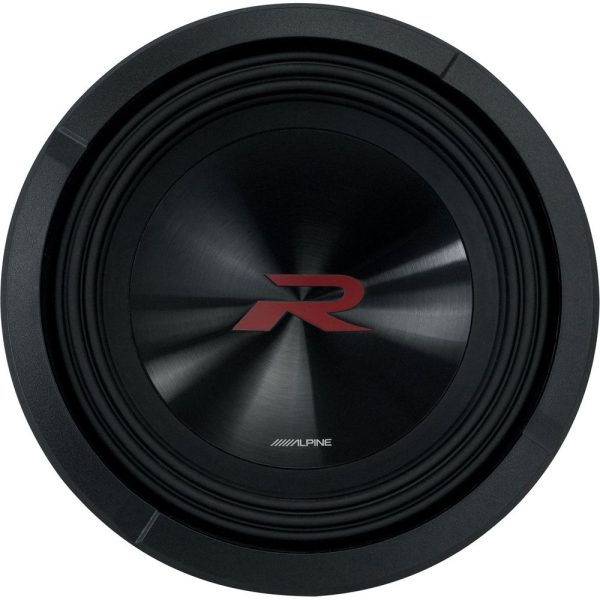 Alpine R2-W10D4 10  750w Dual 4-Ohm Car Audio Subwoofer+Sealed Sub Box Enclosure Online now