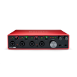 Focusrite Scarlett 18i8 3rd Gen 18-in, 8-out USB audio interface and Condenser Mic Hot on Sale