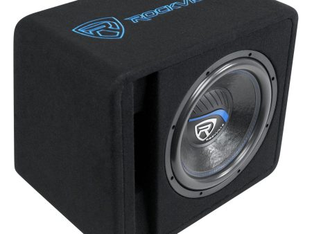 Rockville VS12K54 12  K5 1400w Car Subwoofer in Vented Sub Enclosure Box - 4 Ohm on Sale