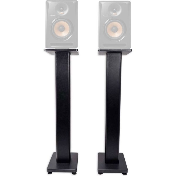 (2) Rockville 28  Studio Monitor Speaker Stands For Pioneer DJ Bulit8 For Discount