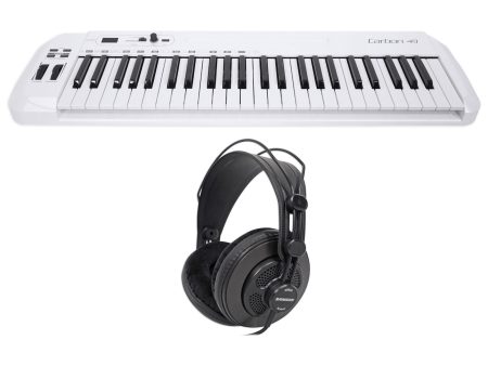 Samson Carbon 49 Key USB MIDI DJ Keyboard Controller + Software + Headphones Discount