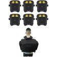 (6) Chauvet DJ Ezlink Par Q4 BT Wireless Battery Bluetooth Wash Lights+Backpack Online Sale