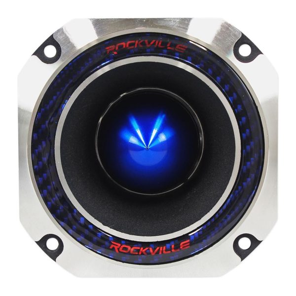 Rockville RT4 2  Pro Audio Tweeter Titanium Compression Horn w  120 Watts Hot on Sale