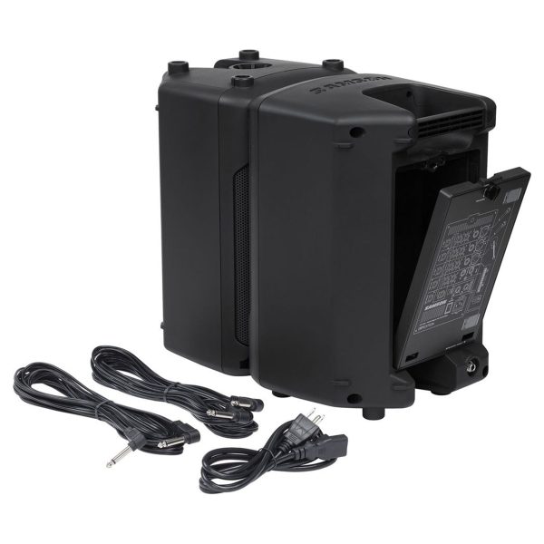 Samson Church School Portable 6  Audio Visual Speaker Sound System + Mic + Stand Fashion