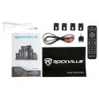 Rockville Bluetooth Home Theater Karaoke Machine System w 8  Subwoofer + LED S Online now