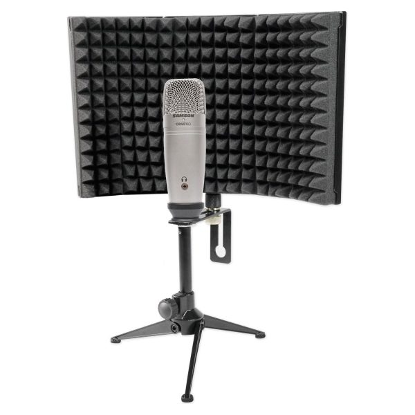 Samson C01U Pro USB Large Diaphragm Studio Condenser Microphone Mic+Vocal Shield Online Hot Sale