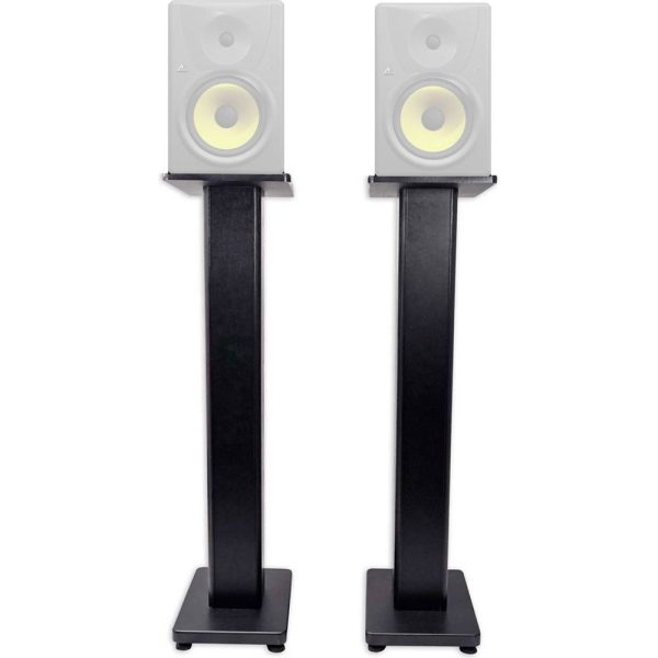 (2) Rockville 28  Studio Monitor Speaker Stands For Behringer Truth B2030A on Sale