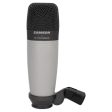 Samson C01 Studio Recording Podcast Microphone+Shock Mount+Gooseneck Mic Stand Online Sale