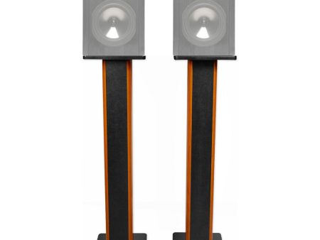 (2) 36  Bookshelf Speaker Stands For Boston Acoustics CS23 Bookshelf Speakers For Cheap