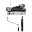 Samson CM12C Hanging Choir Microphone or Orchestra Mic+2) Handheld Wireless Mics Hot on Sale