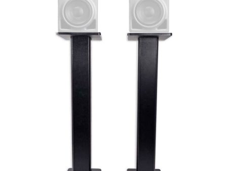 (2) Rockville 36” Studio Monitor Speaker Stands For Neumann KH 120 Monitors For Discount